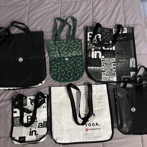 6 Lululemon totes!